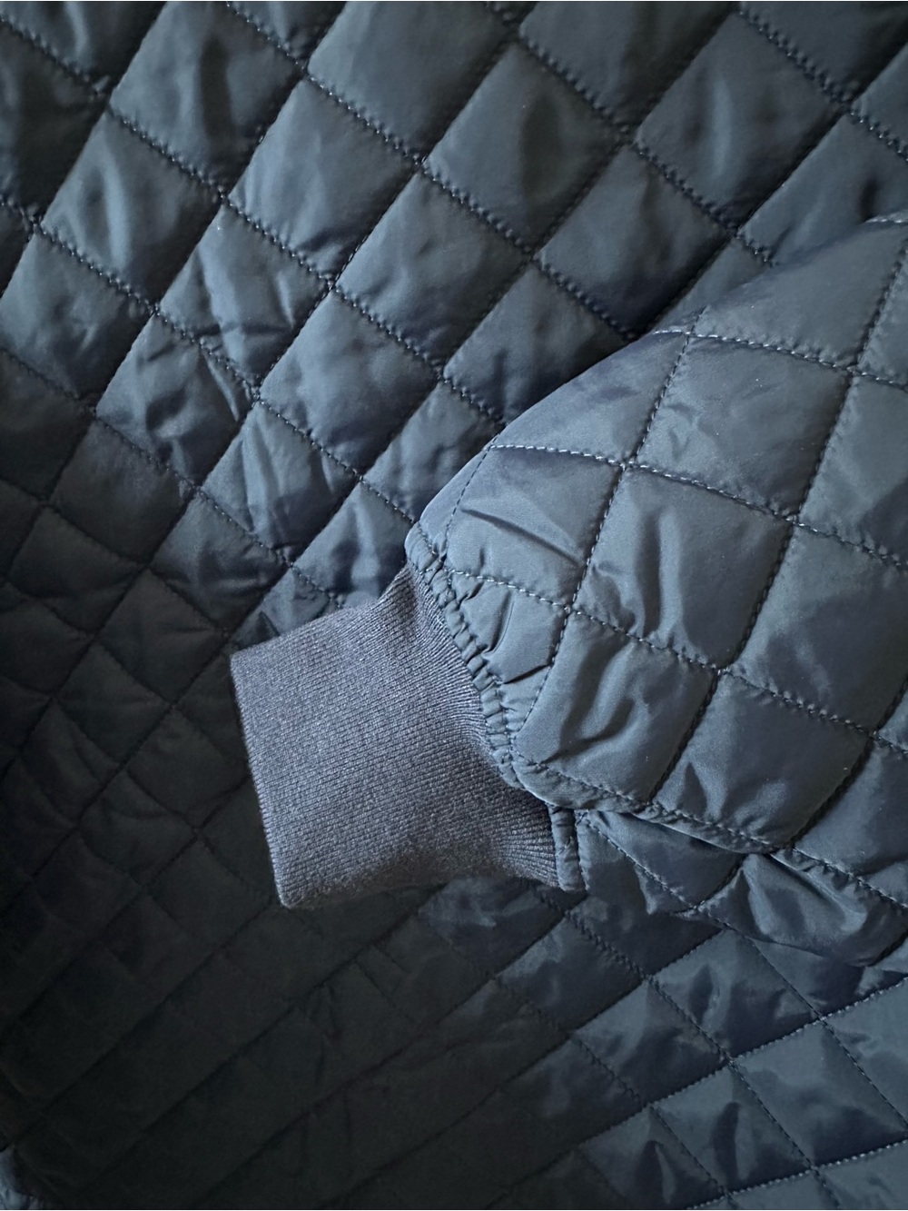NEW Ann Taylor Weekend Quilted Jacket – Navy – Size Small Petite (SP) – NWT - Picture 9 of 9